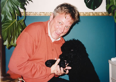 marius and folly and one of the pups