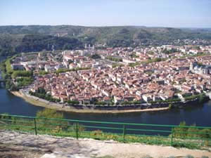 cahors from mont st. cyr