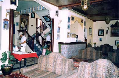 Lounge hotel Madrid, Chefchaouen