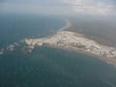 Essaouira vanuit de lucht