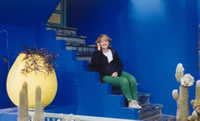Fiona in Majorelle