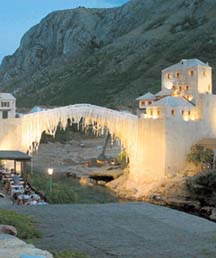 mostar bridge re-opening 2004