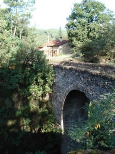 bridge next to house at gagnieres
