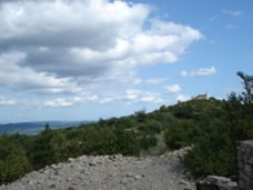 top of mountain