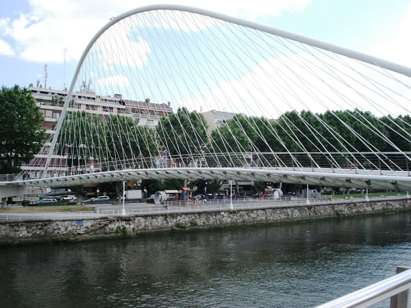 Voetgangersbrug Bilbao