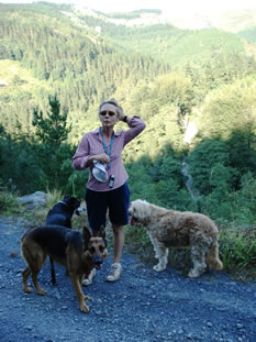 Patricia met honden